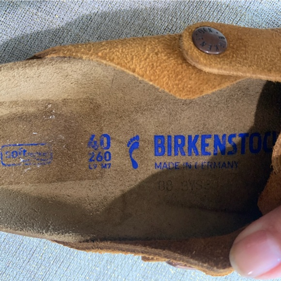 Birkenstock Mink Suede Clogs - Picture 11 of 11